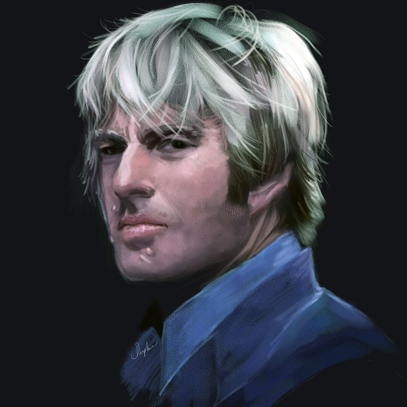 Here’s Robert Redford in his shaggy glory a la 6 Days of the Condor. Cursing at your tablet works very very well. For me at least.